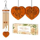 Decoração de presente Wind Chime Damaigiift Bestie Friendship