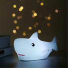 Decoração de quarto de praia para berçário de silicone Night Light TriPro Shark