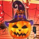 Decoração de silhueta de janela de Halloween LAMPHOME 20LED