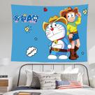 Decoração de tapeçaria para pendurar na parede Doraemons Anime 150x130cm
