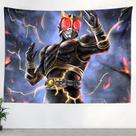 Decoração de tapeçaria para pendurar na parede Kamens Riders Kabutos Anime