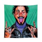 Decoração de tapeçaria para pendurar na parede Malones Flag Art Anime 90x90cm