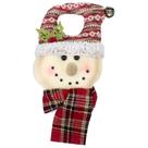 Decoração Enfeite Natal Boneco Neve Vermelho Árvore de Natal 25cm Decoração Enfeite Natal Boneco Neve Vermelho Árvore de Natal 25cm