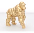 Decoração Escultu Macaco Gorila Puffer Poliresina Mart 19347