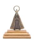 Decoração escultura Nossa Senhora Aparecida mini no pedestal