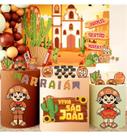 Decoração Festa Junina de Aniversário 8 Display Mesa Cangaço