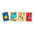 Decoração Festa Junina Parede Kit 4 Quadrinhos Personalizados Com Frases São João