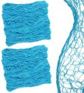 Decoração: Fish Net Bluetable Turquesa, 122 cm x 366 cm, pacote com 2 unidades Decoração: Fish Net Bluetable Turquesa, 122 cm x 366 cm, pacote com 2 unidades