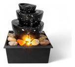 Decoração Fonte De Agua Chafariz Com Led 14x11,5cm