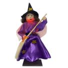 Decoração halloween bonecos bruxa fantasma abóbora enfeite de mesa