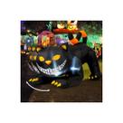 Decoração inflável de Halloween GOOSH Black Cat 1,8 m com LED Decoração inflável de Halloween GOOSH Black Cat 1,8 m com LED