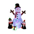 Decoração Inflável de Natal com LED - Iluminação para Jardim, Festa e Decoração Interna/Externa