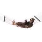 Decoração Lazy Bones Reaper de 90 cm em Hammock de 150 cm Fun World