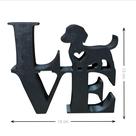 Decoração Love Dog Enfeite De Mesa Decoração Love Dog Enfeite De Mesa