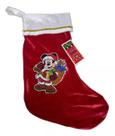 Decoração Meia Mickey Mouse Disney De Natal Bota Papai Noel