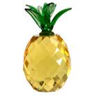 Decoração Ornamento de Cristal Abacaxi de Vidro Peso de Papel Enfeite de Mesa