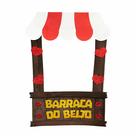 Decoração Painel Para Foto Junino Barraca do Beijo Festa