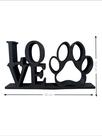Decoração Patinha Love Dog Enfeite De Mesa Decoração Patinha Love Dog Enfeite De Mesa
