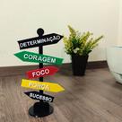 Decoração Placa Motivacional Escritório Frases Decorativas Motivação Decoração Placa Motivacional Escritório Frases Decorativas Motivação
