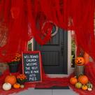 Decoração RunNico Halloween Blood Red Scary Gauze 10m
