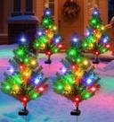 Decoração solar de árvore de Natal ao ar livre Ostritec Waterproof