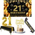 Decorações de aniversário do 21º aniversário de YeohJoy para ele/ela