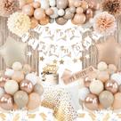 Decorações de aniversário Fantspati Boho para mulheres e homens Decorações de aniversário Fantspati Boho para mulheres e homens