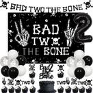 Decorações de aniversário Kreatwow Bad 2 The Bone 2nd Birthday