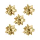 Decorações De Árvore De Natal Com Flores Brilhantes Flores Artificiais Decoração Para Casa Presente Decorações De Árvore De Natal Com Flores Brilhantes Flores Artificiais Decoração Para Casa Presente