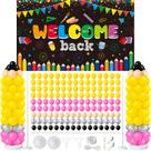 Decorações de balão Civaner Back to School 154 unidades +6 anos Decorações de balão Civaner Back to School 154 unidades +6 anos