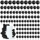 Decorações de cobertura de bolo BOUBONI Black Balls 138 unidades