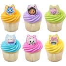 Decorações de cupcake DeCopac DreamWorks Gabby's Dollhouse