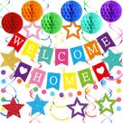 Decorações de festa Arrowbash Welcome Home com estrelas brilhantes Decorações de festa Arrowbash Welcome Home com estrelas brilhantes