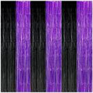 Decorações de festa Asonlye 2025 Graduation Purple Black (pacote com 3)