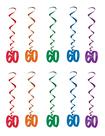 Decorações de festa Beistle 60 Whirls, cores variadas x5 Decorações de festa Beistle 60 Whirls, cores variadas x5