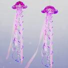 Decorações de festa Cheerland Purple Jellyfish Under The Sea Decorações de festa Cheerland Purple Jellyfish Under The Sea