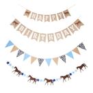 Decorações de festa com estopa de aniversário Luxe & Love Horse Decorações de festa com estopa de aniversário Luxe & Love Horse