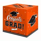 Decorações de festa de formatura Gatherfun Graduation Box Orange
