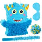 Decorações de festa de piñata Monster Disco Ball com bastão e confete Decorações de festa de piñata Monster Disco Ball com bastão e confete