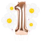Decorações de festa Dripykiaa Groovy One 1st Birthday Girls