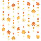 Decorações de festa rosa/blume Groovy Daisy Garland 14,4 m