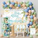 Decorações de festa YJDFWAUT The Big One Surf 1st Birthday Boy