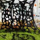 Decorações de Halloween Giant Spider Web de 1000 pés quadrados com 10 unhas Decorações de Halloween Giant Spider Web de 1000 pés quadrados com 10 unhas