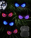 Decorações de Halloween: Luzes de olhos LED brilhantes e intermitentes