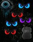 Decorações de Halloween: Luzes de olhos LED brilhantes e intermitentes