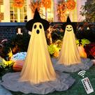 Decorações de Halloween PYOF Ghost Party com controle remoto