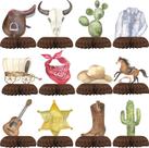 Decorações de mesa BonbeeDesign Cowboy Party Kids Birthday