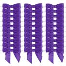 Decorações de Natal AIMUDI Purple Bows 9cm Satin Ribbon