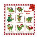 Decorações De Natal De Dinossauros Para Árvore De Natal, 12, 24 Ou 36 Peças, Pingente De Madeira Decorações De Natal De Dinossauros Para Árvore De Natal, 12, 24 Ou 36 Peças, Pingente De Madeira