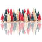 Decorações de Natal UROVIBOSCR 30 peças, escova de garrafas, árvores